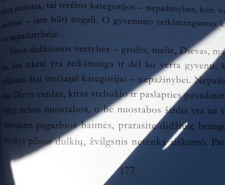 opened book