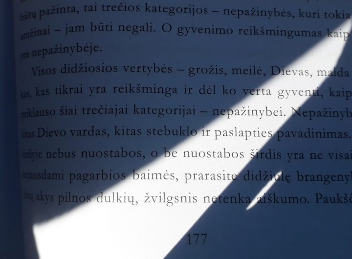 opened book